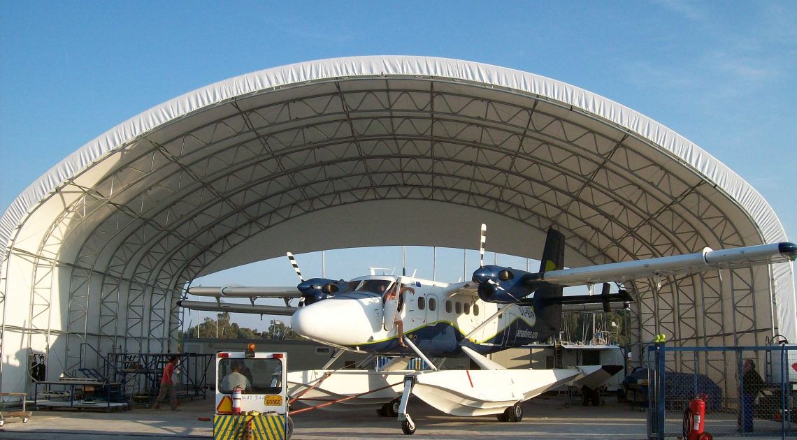 Fabric Structures for Aviation | Big Top