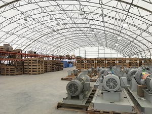 Fabric Structures as Warehouses