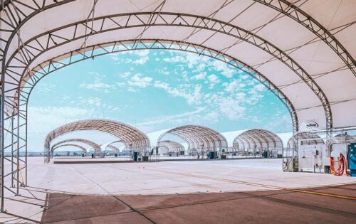 The History of Temporary Fabric Structures