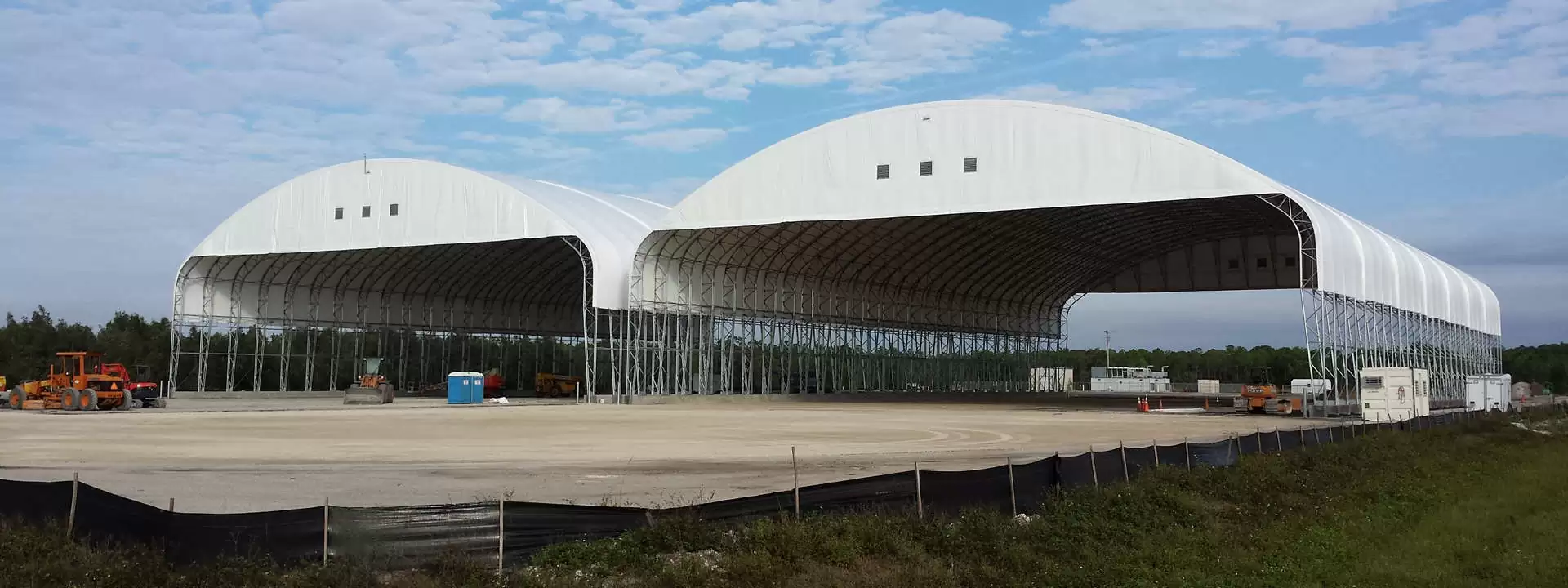 Fabric Covered Storage Buildings | Big Top Warehouses